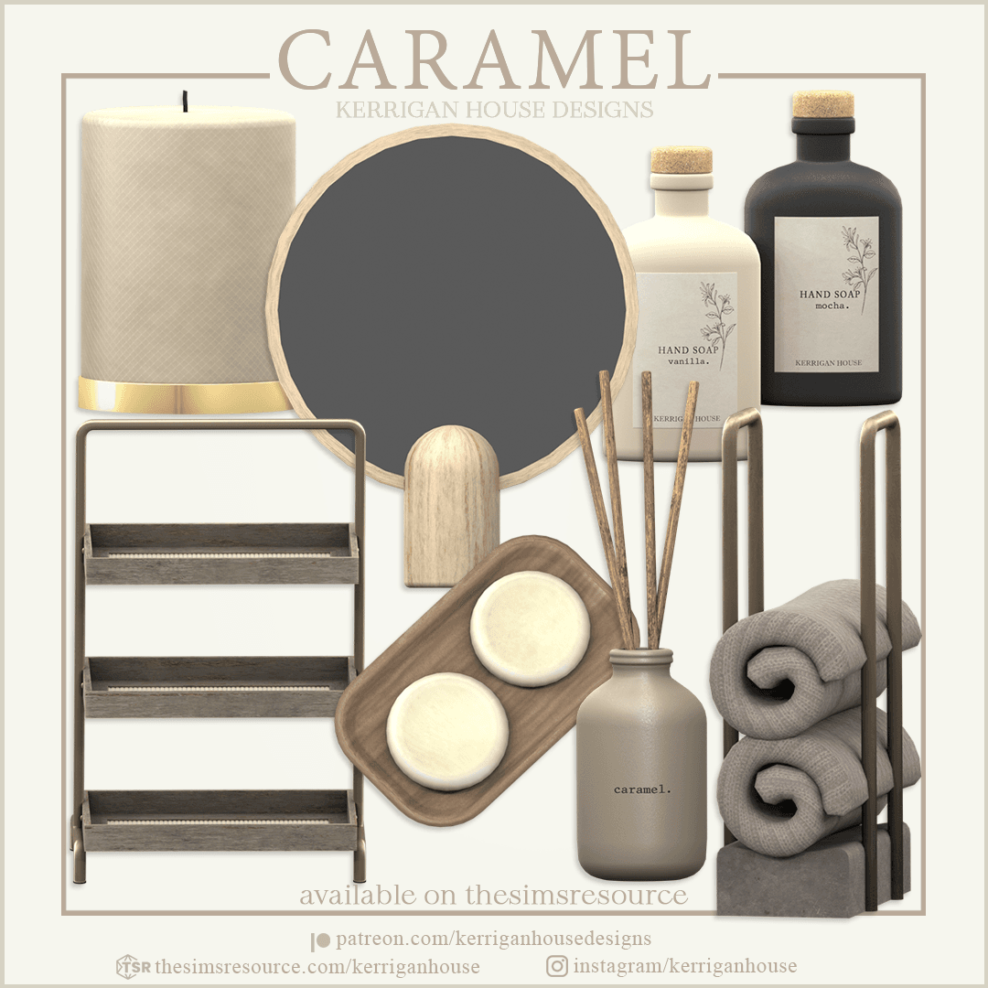 Декор для ванной Caramel Decor